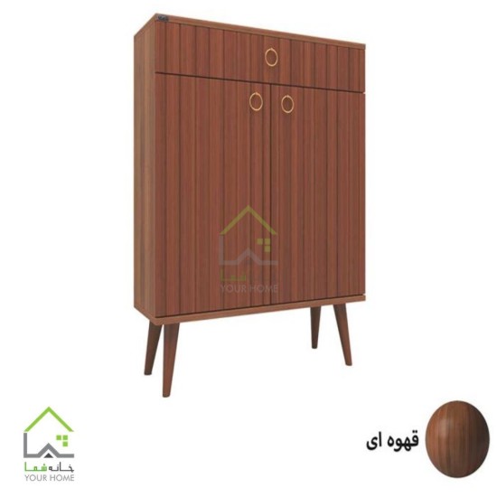 جاکفشی دو درب مدرن مدل J-FH663