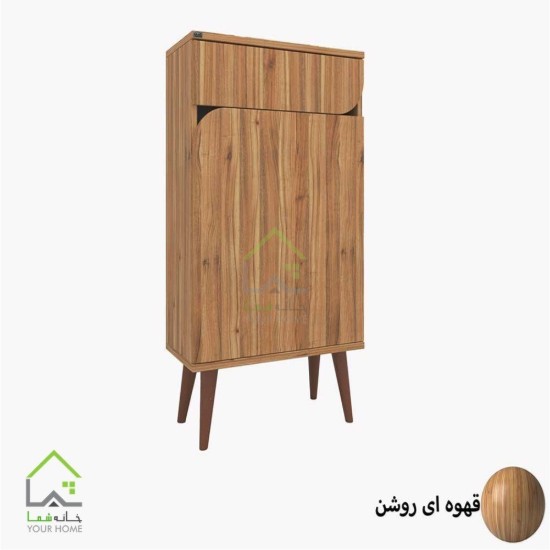 جاکفشی پایه چوبی مدلJ-FH632
