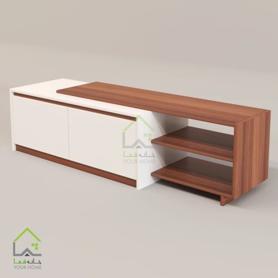 میزتلویزیون مدرن دو کشو مدل J-FH253