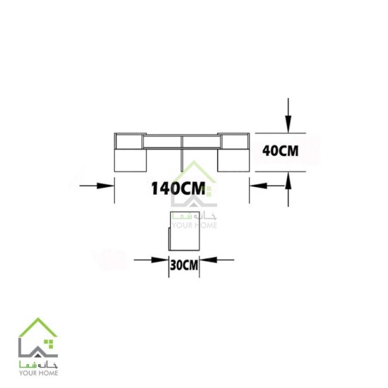 میز تلویزیون هندسی