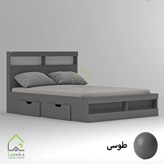 تختخواب دو نفره کشودار