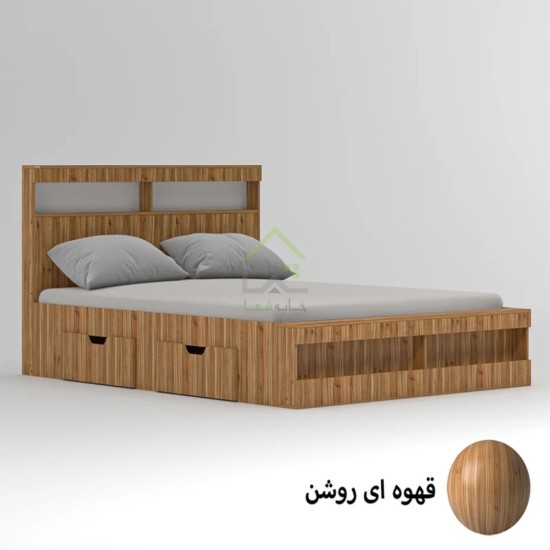 تختخواب دو نفره کشودار