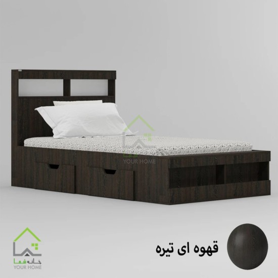 تختخواب یک نفره کشودار