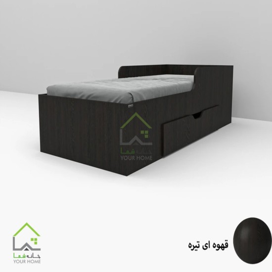 تختخواب نوجوان کشودار