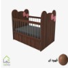تختخواب کودک وکیوم پاپیون صورتی
