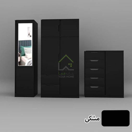 ست کمد لباس و دراور