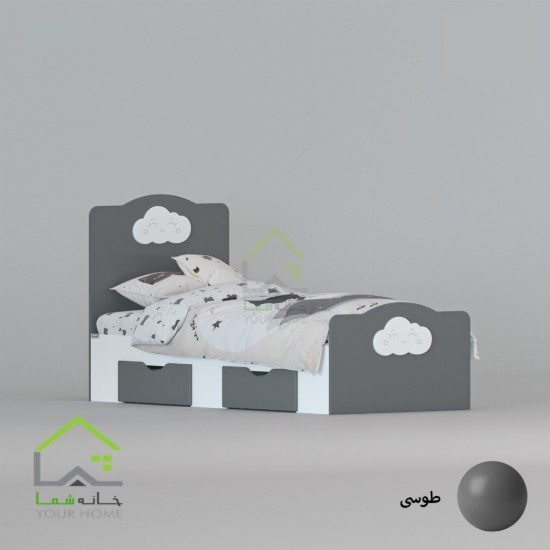 تختخواب نوجوان صورتی