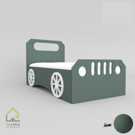 تختخواب پسرانه مدل ماشین سبز