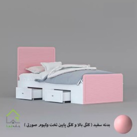 تخت خواب یکنفره تیارا