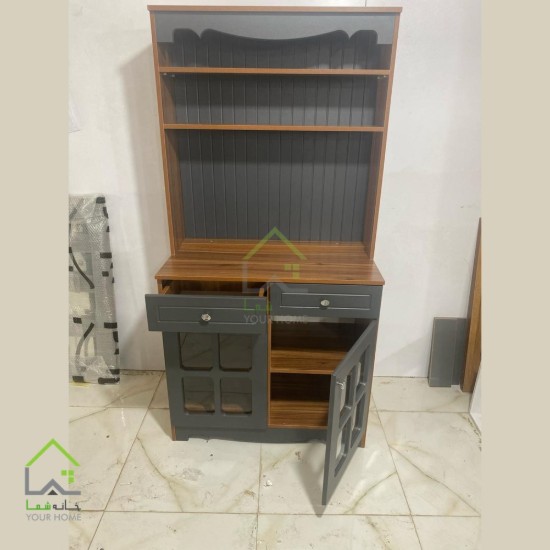 کافی بار روستیک طوسی و قهوه ای