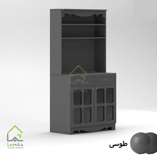 کافی بار کلاسیک قهوه ای