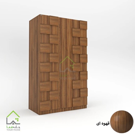 کمد لباس سه درب مدرن مشکی