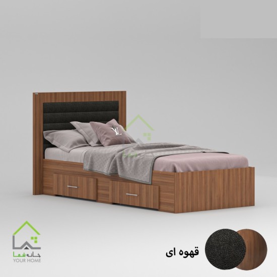 تختخواب کشودار راسا یکنفره