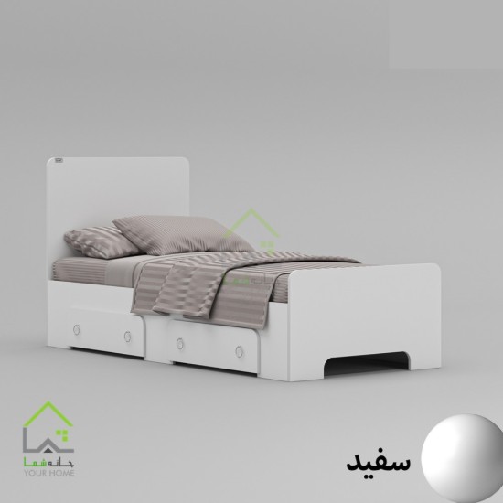 تختخواب یکنفره نیم موگا