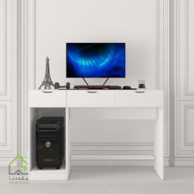 میز کامپیوتر کاربردی سفید