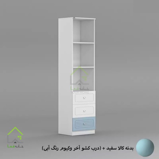 کتابخانه ایستاده ساده