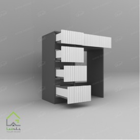 کنسول آرایشی کشودار