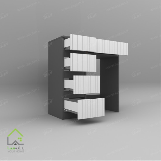 کنسول آرایشی کشودار