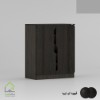 جاکفشی ساده و کاربردی دسته cnc قهوه ای تیره