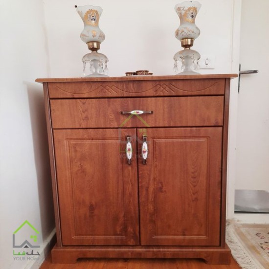 جاکفشی مدرن دو درب وکیوم سفید