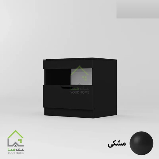 پاتختی مدرن با طراحی ساده و کاربردی سفید