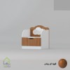 پاتختی کودک و نوجوان  طرح ابر  قهوه ای روشن