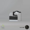 پاتختی کودک و نوجوان  طرح ابر  قهوه ای سوخته