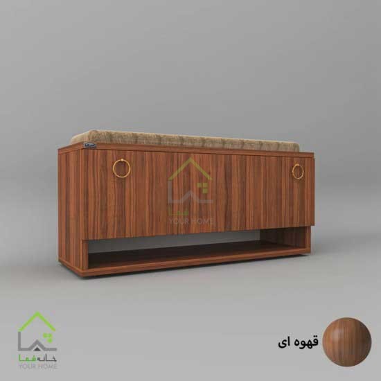 جاکفشی درب داشبوردی دستگیره گوشواره ای دو رنگ