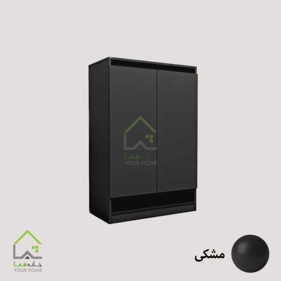 جاکفشی دو درب با لولای آرام بند