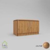 جاکفشی نشیمن دار مدرن قهوه ای روشن