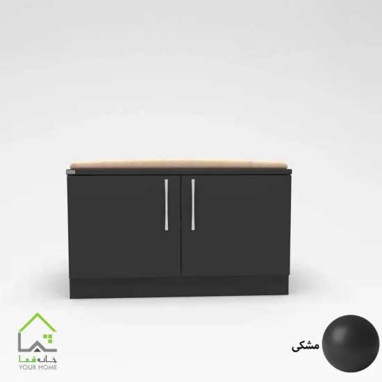 جاکفشی نشیمن دار مدرن دو درب لمس