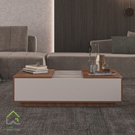 میز جلومبلی لاکچری کشویی