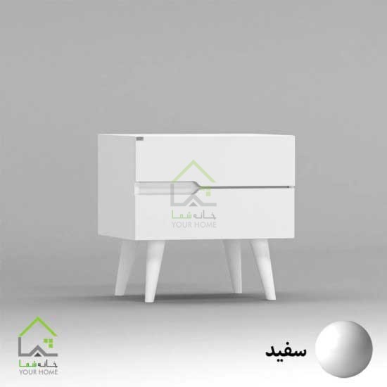 پاتختی مدرن پایه مخروطی دسته سی ان سی دو رنگ