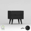 پاتختی مدرن پایه مخروطی دسته سی ان سی مشکی