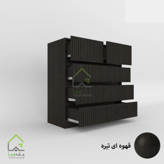 دراور پنج کشو مدرن سفید