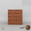 دراور پنج کشو دسته سی ان سی منحنی گردویی