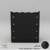 دراور چهارکشو طرح ستاره لبه منحنی مشکی