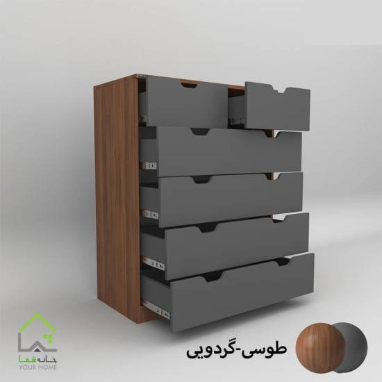 دراور شش کشو دسته سی ان سی مدرن
