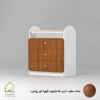 دراور کودک فانتزی با لمسه کرمی قهوه ای روشن