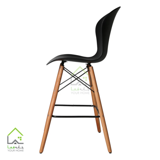 صندلی اپنی مدل ماهور پایه چوبی