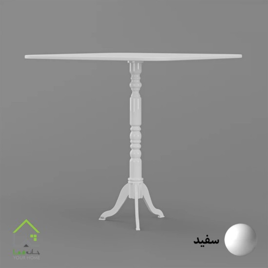 میزخاطره مدرن با روکش وکیوم سفید