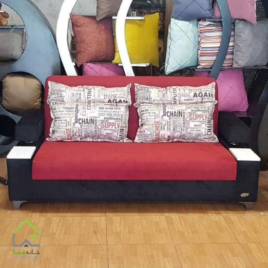  مبل تخت خواب شو دو نفره دسته کنسولی