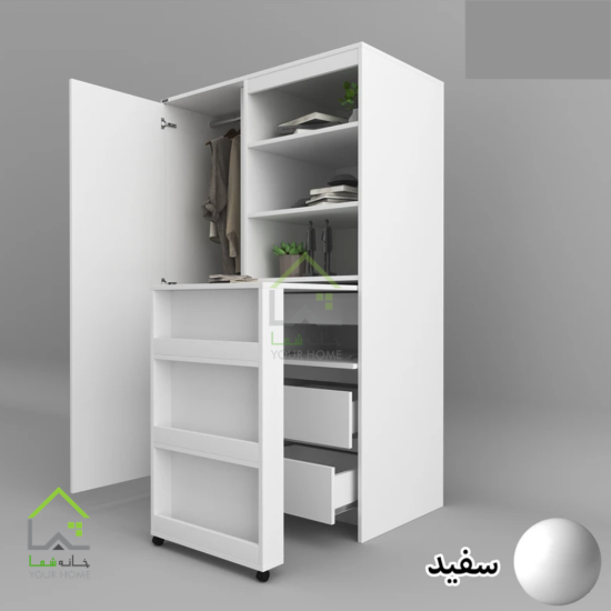 کمد لباس با طراحی مدرن