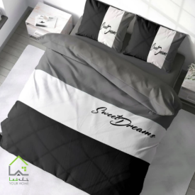 روتختی دونفره سیاه و سفید
