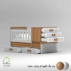 تختخواب نوزاد مهتاب