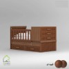 تختخواب نوزاد مهتاب