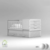 تختخواب نوزاد مهتاب
