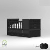 تختخواب نوزاد مهتاب