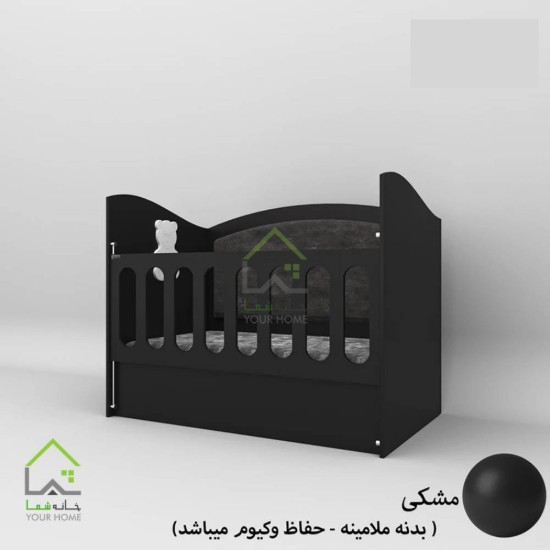 تختخواب نوزاد لمسه