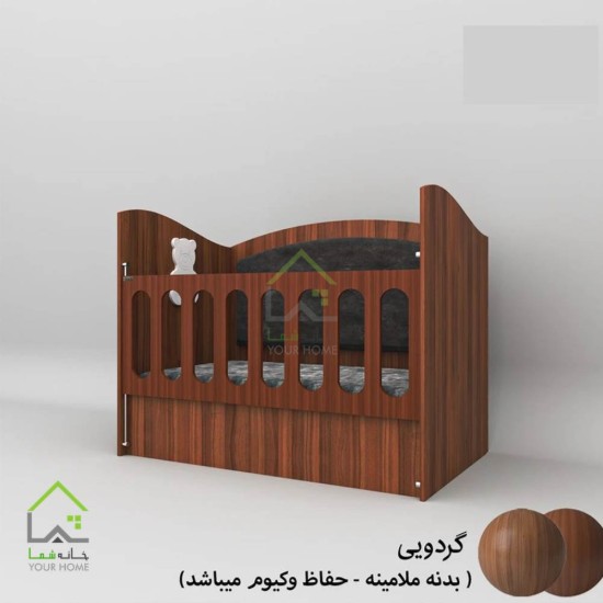 تختخواب نوزاد لمسه